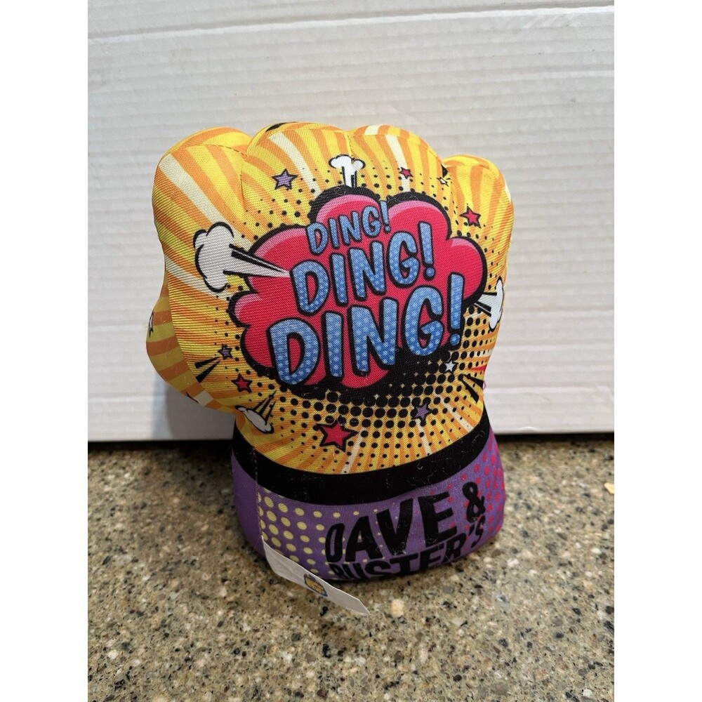 Dave And Buster Single Yellow Punch Glove